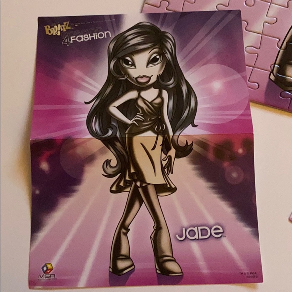 **RARE** Bratz Passion 4 Fashion Puzzle - Jade - Picture 7 of 9